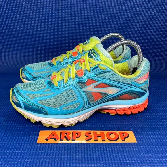 Brooks Shoes - BROOKS RAVENNA 5 Women`s Size 7.5 Blue Green Athletic Running Shoes 1201491B834